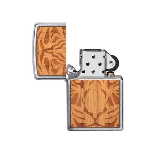 Zippo WOODCHUCK USA Cherry Tiger Head Emblem - 49707 - Hình ảnh 2