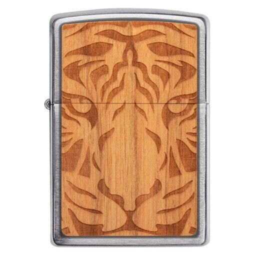 Zippo WOODCHUCK USA Cherry Tiger Head Emblem - 49707 - Hình ảnh 4