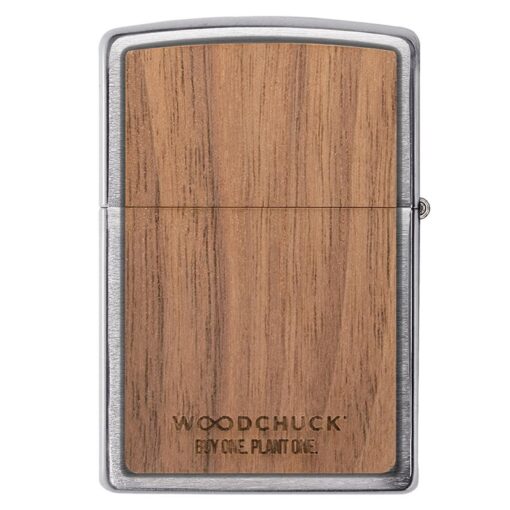 Zippo WOODCHUCK USA Walnut Leaves Two-Sided Emblem - 49708 - Hình ảnh 5