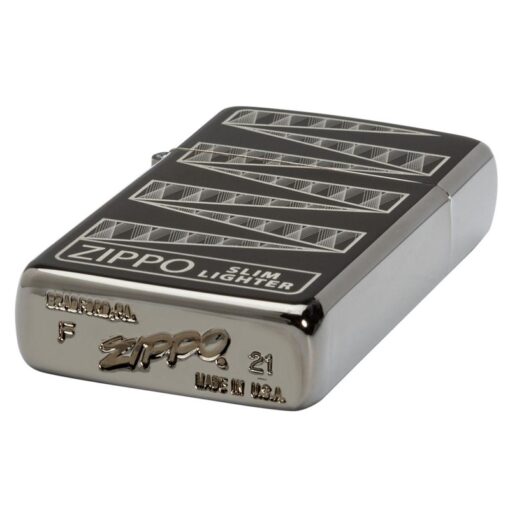 Zippo Slim Black Ice 65th Anniversary Collectible - 49709 - Hình ảnh 7