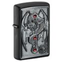 Zippo Anne Stokes Gothic Guardian Emblem Black Matte - 49755