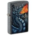 Zippo Fiery Dragon Design Iron Stone - 49776
