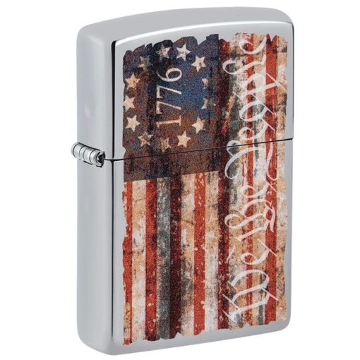 Zippo Americana Design High Polish Chrome - 49779
