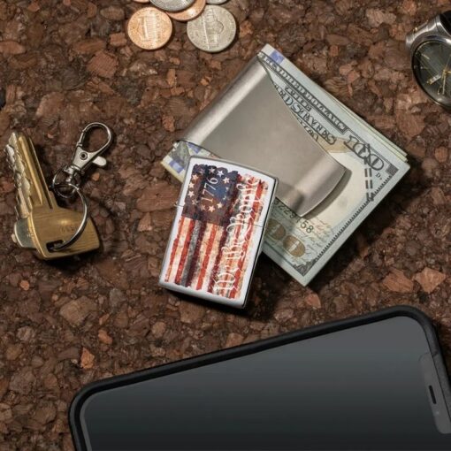 Zippo Americana Design High Polish Chrome - 49779 - Hình ảnh 7