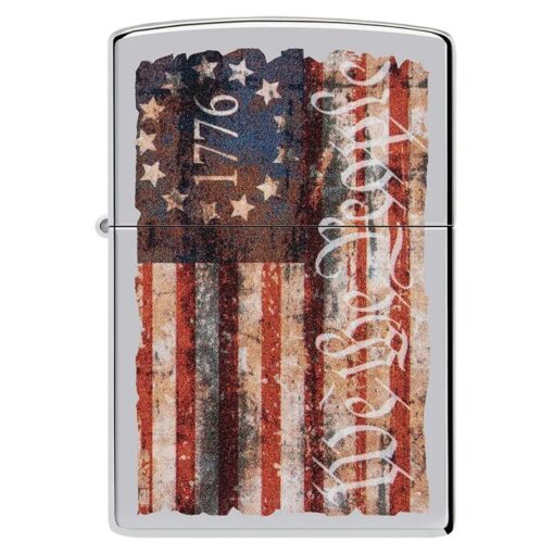 Zippo Americana Design High Polish Chrome - 49779 - Hình ảnh 3