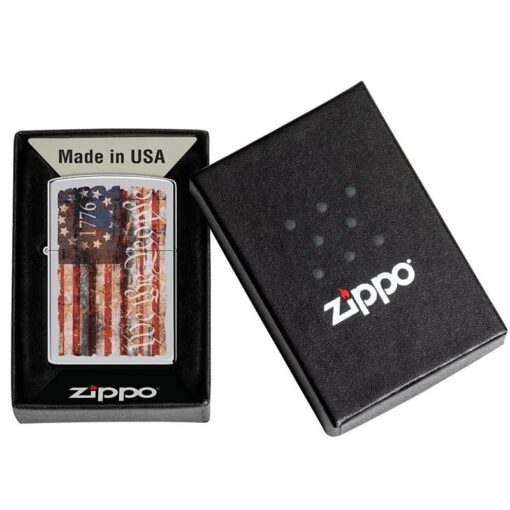 Zippo Americana Design High Polish Chrome - 49779 - Hình ảnh 6