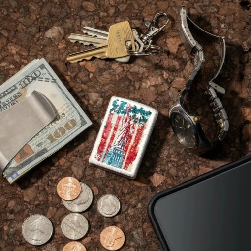 Zippo Statue of Liberty Design Mercury Glass - 49782 - Hình ảnh 7