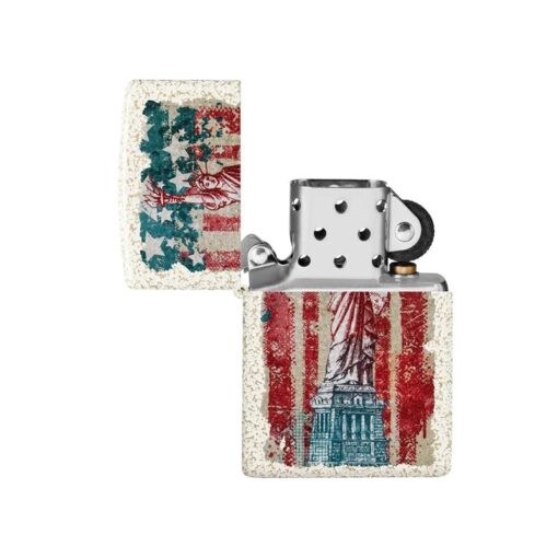 Zippo Statue of Liberty Design Mercury Glass - 49782 - Hình ảnh 2
