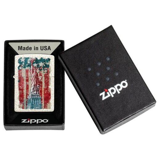 Zippo Statue of Liberty Design Mercury Glass - 49782 - Hình ảnh 6