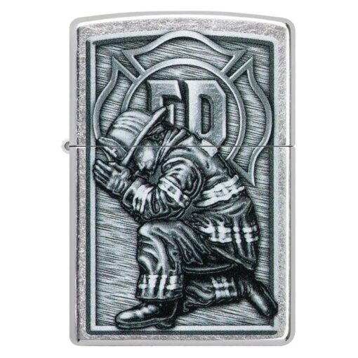 Zippo Firefighter Design Street Chrome - 49785 - Hình ảnh 3