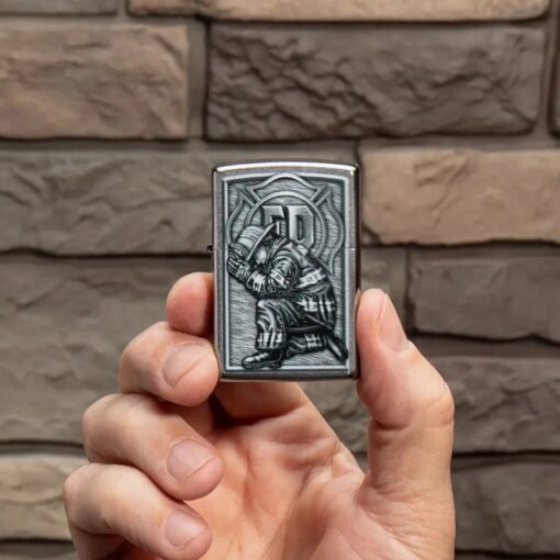 Zippo Firefighter Design Street Chrome - 49785 - Hình ảnh 7