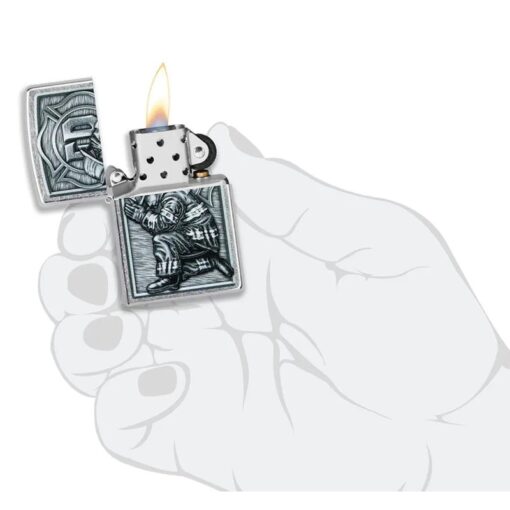 Zippo Firefighter Design Street Chrome - 49785 - Hình ảnh 5