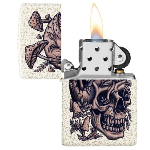 Zippo Skullshroom Design Mercury Glass - 49786 - Hình ảnh 4