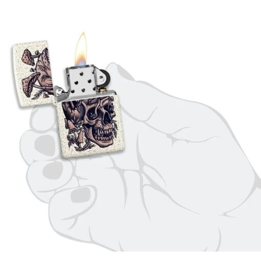 Zippo Skullshroom Design Mercury Glass - 49786 - Hình ảnh 5