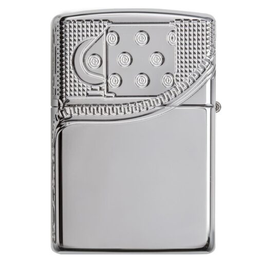 Zippo Armor Multicut Insert Zipper Design High Polish Chrome - 29674 - Hình ảnh 5