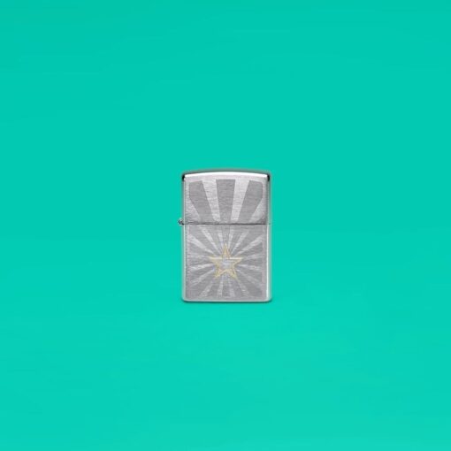 Zippo Star Design Brushed Chrome - 48657 - Hình ảnh 7
