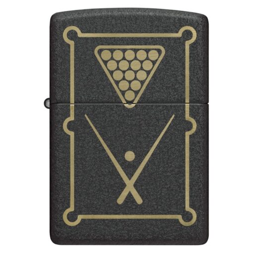 Zippo Billiards Design Black Crackle - 48672 - Hình ảnh 3