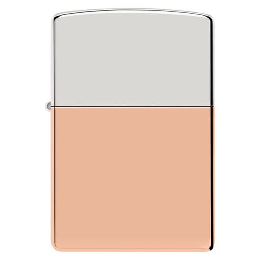 Zippo Bimetal Case Copper Bottom and Sterling Silver Lid - 48694 - Hình ảnh 3