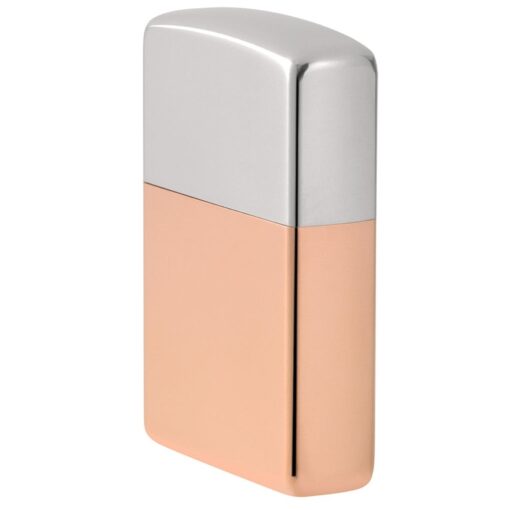 Zippo Bimetal Case Copper Bottom and Sterling Silver Lid - 48694 - Hình ảnh 4