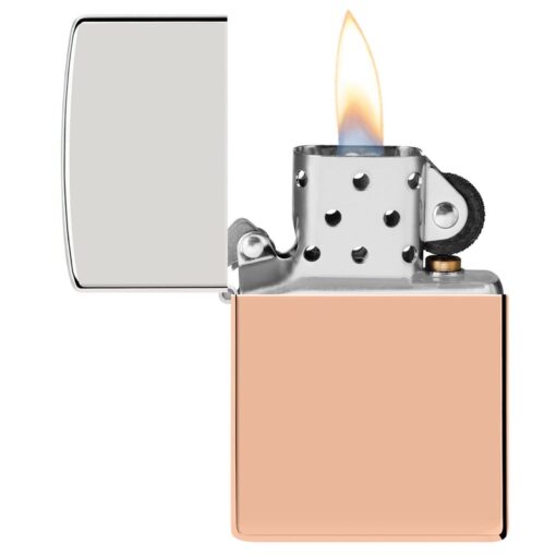Zippo Bimetal Case Copper Bottom and Sterling Silver Lid - 48694 - Hình ảnh 6