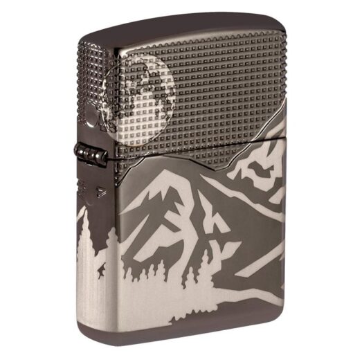 Zippo Armor Mountain Black Ice - 49299