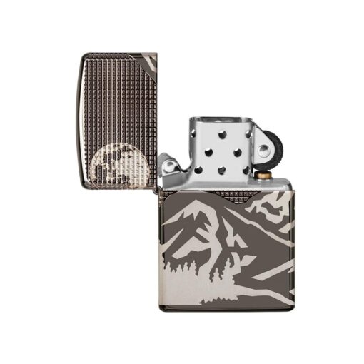 Zippo Armor Mountain Black Ice - 49299 - Hình ảnh 2