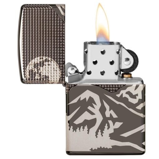 Zippo Armor Mountain Black Ice - 49299 - Hình ảnh 7