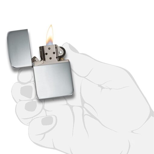Zippo High Polish Sterling Silver 1941 Replica - 23 - Hình ảnh 5