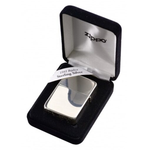 Zippo High Polish Sterling Silver 1941 Replica - 23 - Hình ảnh 6