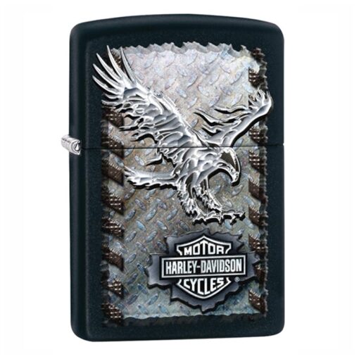 Zippo Harley-Davidson Iron Eagle Black Matte - 28485