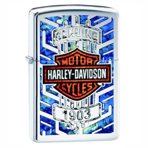 Zippo Harley-Davidson Genuine 1903 High Polish Chrome - 29159