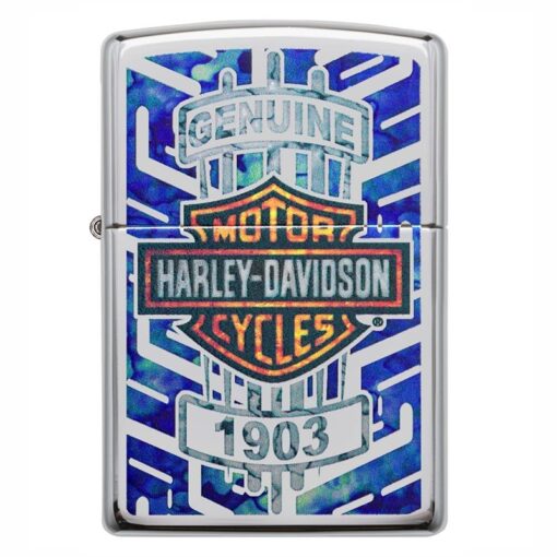 Zippo Harley-Davidson Genuine 1903 High Polish Chrome - 29159 - Hình ảnh 3