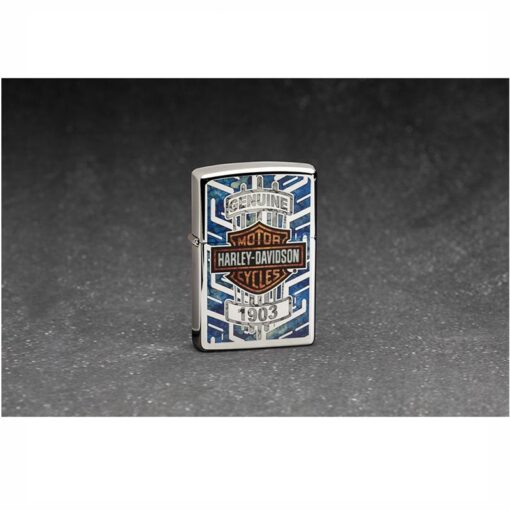 Zippo Harley-Davidson Genuine 1903 High Polish Chrome - 29159 - Hình ảnh 7