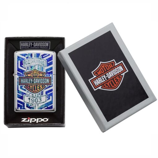 Zippo Harley-Davidson Genuine 1903 High Polish Chrome - 29159 - Hình ảnh 6
