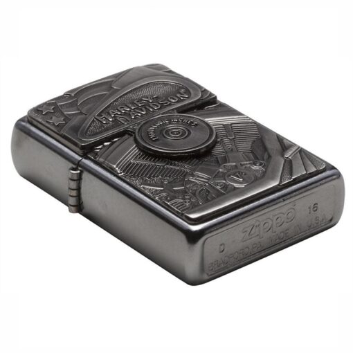 Zippo Harley-Davidson Motor Flag Street Chrome - 29266 - Hình ảnh 5