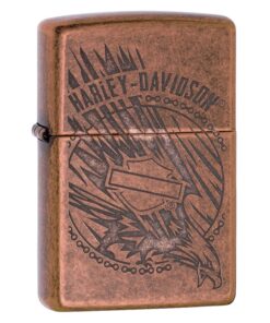 Zippo Harley-Davidson Eagle Antique Copper Eagle - 29664