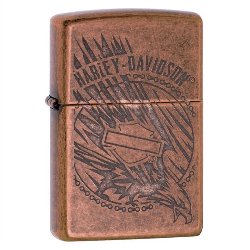 Zippo Harley-Davidson Eagle Antique Copper Eagle - 29664