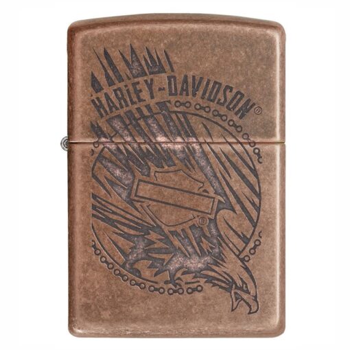 Zippo Harley-Davidson Eagle Antique Copper Eagle - 29664 - Hình ảnh 3