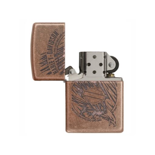 Zippo Harley-Davidson Eagle Antique Copper Eagle - 29664 - Hình ảnh 2