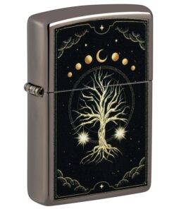 Zippo Mystic Nature Design Black Ice - 48636