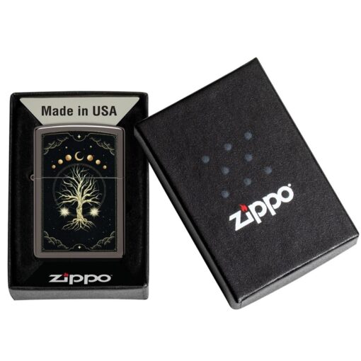 Zippo Mystic Nature Design Black Ice - 48636 - Hình ảnh 6