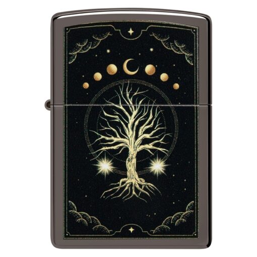 Zippo Mystic Nature Design Black Ice - 48636 - Hình ảnh 3