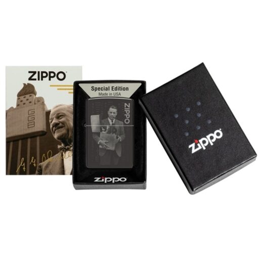 Zippo Founder’s Day 2023 High Polish Black - 48702 - Hình ảnh 9