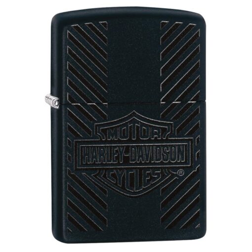 Zippo Harley-Davidson Classic Logo Black Matte - 49174
