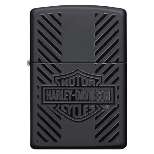 Zippo Harley-Davidson Classic Logo Black Matte - 49174 - Hình ảnh 3