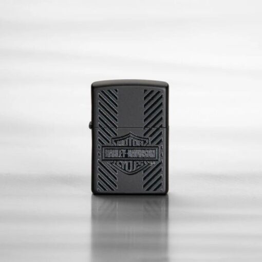 Zippo Harley-Davidson Classic Logo Black Matte - 49174 - Hình ảnh 7