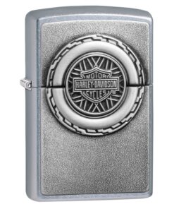 Zippo Harley-Davidson Engine Surprise Emblem Street Chrome - 49175