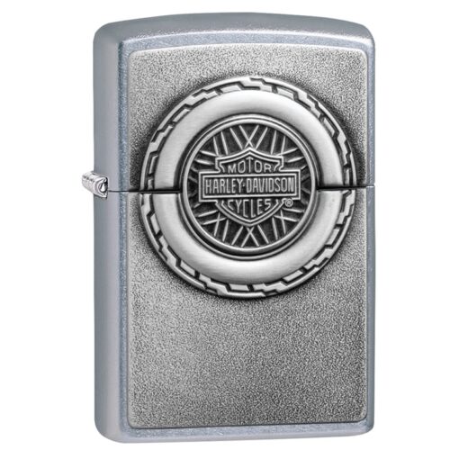 Zippo Harley-Davidson Engine Surprise Emblem Street Chrome - 49175