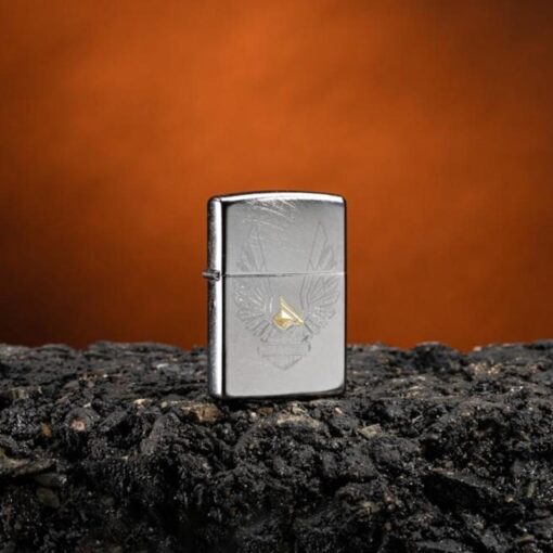 Zippo Harley-Davidson Two-Tone Eagle Chrome Arch - 49464 - Hình ảnh 7