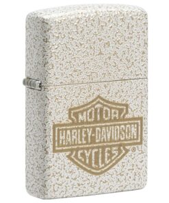 Zippo Harley-Davidson Bar and Shield Logo Mercury Glass - 49467